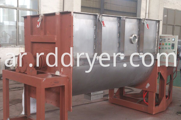 Horizontal Ribbon Mixer for Batch Mixing